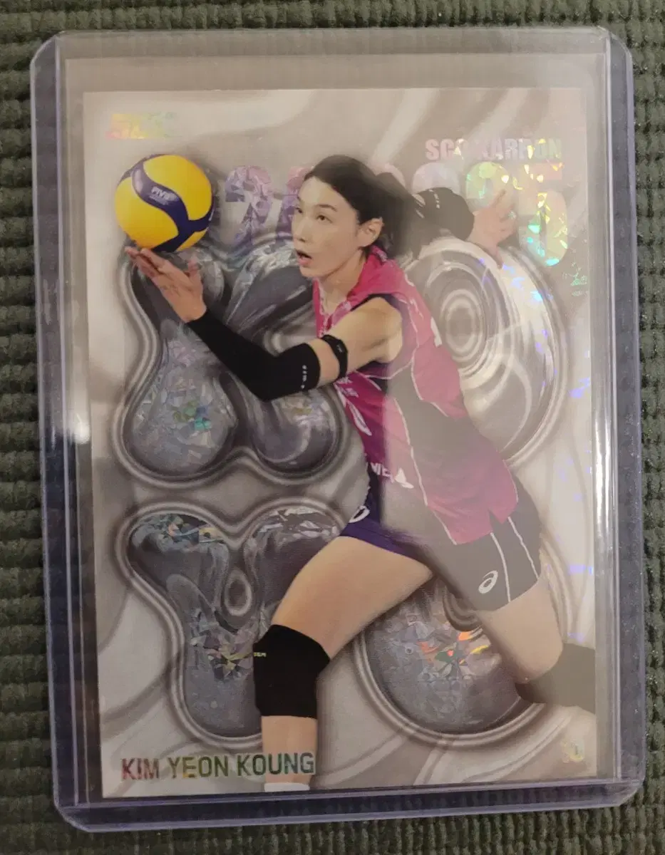 2024-25 SCC 카본 KOVO 배구카드 흥국생명 김연경 (벌룬)